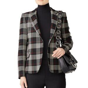 PINKO Plaid Paolo Blazer Size 38